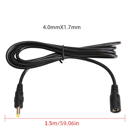 Καλώδιο επέκτασης ρεύματος DC 4.0mm 1.5m αρσενικό σε θηλυκό 2