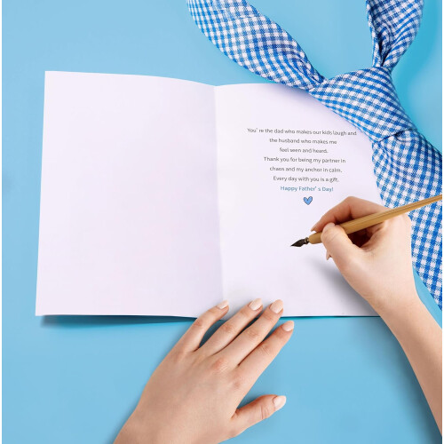 Father's Day Card for Husband Emotional Funny Design 2