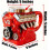 Caneca de café V8 Engine em aço inoxidável com colher e porta-copos. 3