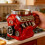Caneca de café V8 Engine em aço inoxidável com colher e porta-copos. 4