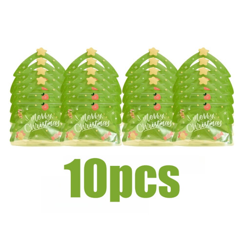 Weihnachtsbaum-Geschenktüten für die Feiertage (10er oder 25er Packung) 1