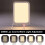 Lampada LED diurna 20000lux con 3 modalità di colore e 5 3