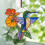 Colgante de vidriera con forma de colibrí (1 pieza) 5