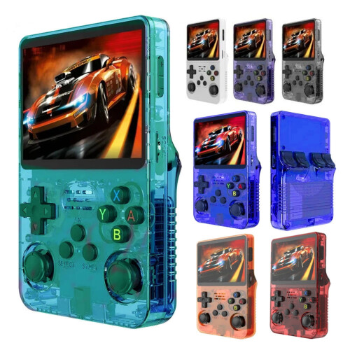 R36S draagbare spelconsole grijs 128GB 1