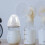 Plastic Breastmilk Bottle Cap with Protective Cover and Leak Proof Ring 4