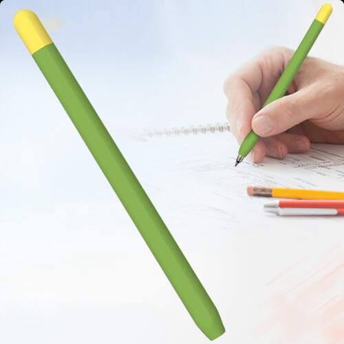 Green Silicone Grip Case for Stylus Pen, Compatible with Capacitive Touch Screen Pens 1