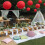 White Paper Lanterns Asian-style Party Decor 10 pcs 4
