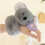 Koala tøjdyrsarmbånd grå 20 cm 1