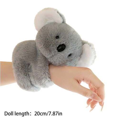 Koala tøjdyrsarmbånd grå 20 cm 2