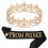 Conjunto de Coroa Real para Festa com Strass e Faixa 1