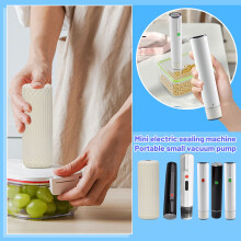 Mini sigillatrice sottovuoto elettrica portatile per alimenti, 1