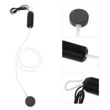 Compact Black Plastic Oxygen Pump for Fish Tank, Portable Aquarium Air Pump, 1 Piece