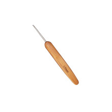Crochet Needles Bamboo Handle Micro Hook, for Hair Needle Tool for Braid Locks Crochet Needles Hair Making Tools Knitting and Crochet(1.75mm)