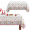 Toalha de mesa de algodão Xtorkit para o Dia dos Namorados, 52x70 polegadas (132x178 cm 1