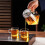 Glas tekande med rustfrit stål infuser 18,6 oz 1