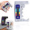 Battery Tester, Universal Battery Checker Small Battery Testers for AAA AA C D 9V 1.5V Button Cell, Silver 1