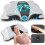 Almohada cervical ajustable de espuma viscoelástica para soporte del cuello 1