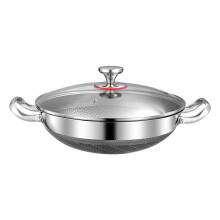 Upgraded Alloy Alloy Alloy Frying Pan Uncoated Cover Plate 34/32 Cm Compatible With Induction Cookers And All Types Of Stoves One Size Home Decor