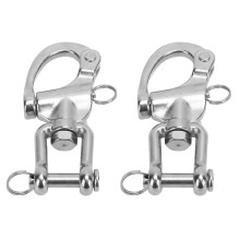 Ösen-Schwenk-Schnappschäkel 316er Edelstahl 5 Zoll 2094 Pfund
