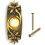 Lighted Metal Doorbell Button Flower Style 1