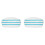 Coral Microfiber Mop Pads Reusable 2PCS 13x7 inch 1