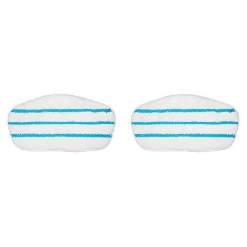 Coral Microfiber Mop Pads Reusable 2PCS 13x7 inch