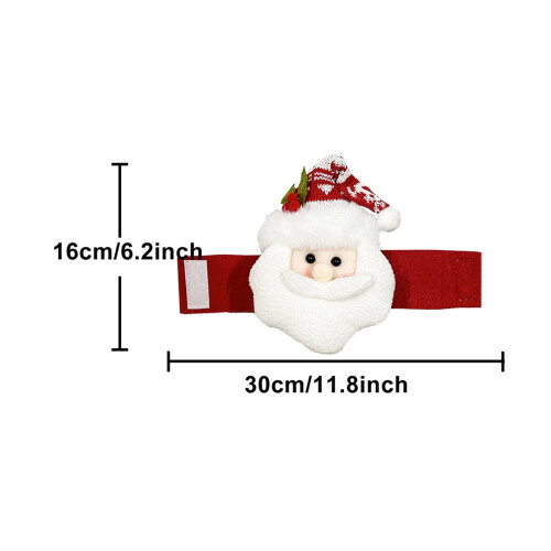 Gardinenhalter, Weihnachtsfensterhalter, 4er-Pack 1