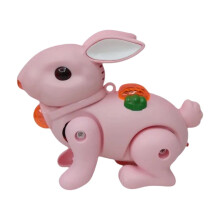 Easter Bunny Educational Interactive Robotic Rabbit Toys, Bunnies Can Light Up, Walk and Talk, Ages 5 & Up