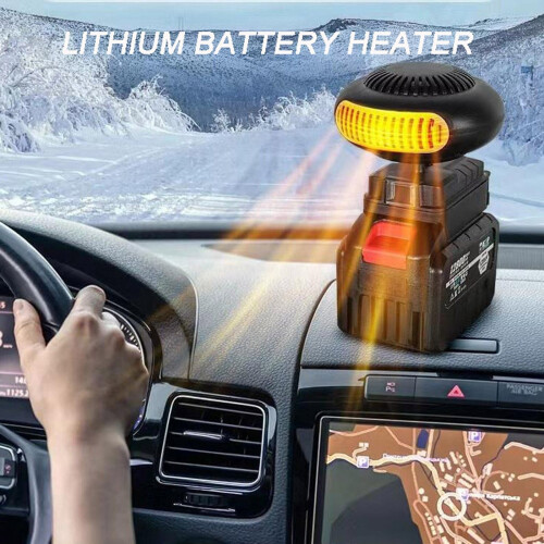 Aquecedor elétrico portátil sem fio 12V