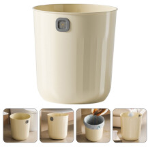 Beige prullenbak minimalistisch design compact1set