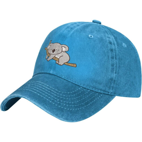 Șapcă de baseball din denim reglabilă cu imprimeu Koala 1
