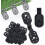 Lock Grip Shade Cloth Clips Black Conical Plastic50pcs 1