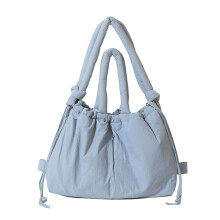 Jednofarebná crossbody kabelka pre ženy, módny batoh, prešívaná taška cez rameno, jednoduchá nákupná taška