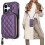 Θήκη πορτοφολιού crossbody για iPhone17, PU δέρμα με φερμουάρ, βάση στήριξης, υποδοχές 1