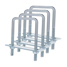 Square U Bolts Heavy Duty Galvanized4Pack