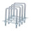 Square U Bolts Heavy Duty Galvanized4Pack 1