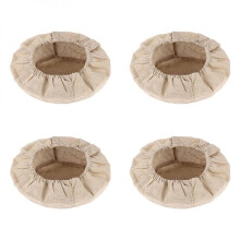 3/4Pcs Bread Basket Liner Cloth Set 9/10Inch Round Dough Fermentation Cloth Liner Baking Dough Basket Cover DIY Baking Tools