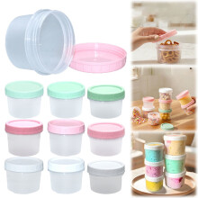 4 oz / 6 oz / 8 oz Airtight Food Storage Containers with