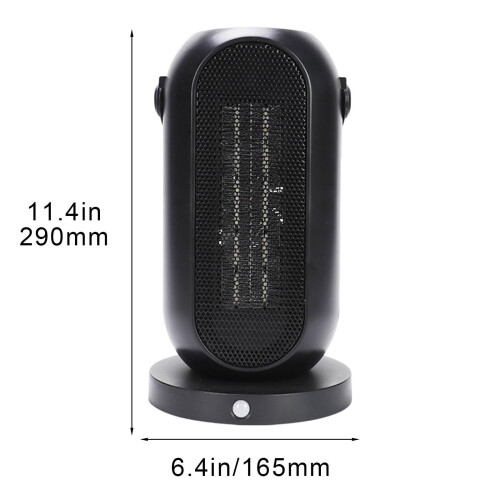 Desktop Heater1200W3-Speed Oscillating 2