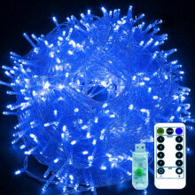 Christmas Fairy Lights Christmas Tree Fairy Lights, 10M 100 LED Christmas Tree String Lights Decorative Lights USB with Remote