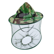 Camouflage Mosquito Insect Hat Bug Mesh Head Net Face Protector Beekeeping Outdoor Working Hunting Garden Supplies