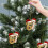 Juego de adornos navideños de acrílico 2D, 67 piezas 5