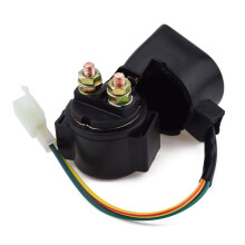 Starter Solenoid Relay 2 Wire for 125cc Moped ATV Sunl Dirt Bike Scooter