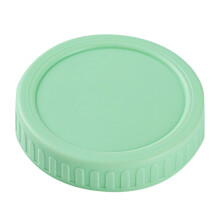 Wide Mouth Mason Jar Lids, One-Piece (No Silicone Ring), Compatible with Ball, Kerr & More, Fits 3.38" (86mm) Jars – 1pc