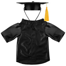 Pet Graduation Outfit Set for Dogs and Cats, Includes Cap and Gown, Perfect for Celebrating Special Milestones