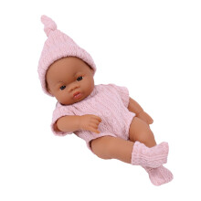 Baby Doll for 18 Month+ Toddlers, Africa Black 7 Inch Realistic Doll Toys for 3 4 5 Year Old Girls and Boys, Birthday Christmas Gifts for Kids