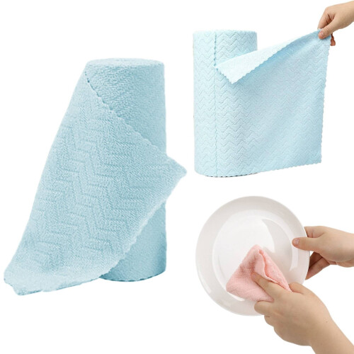 Microfiber Cleaning Cloths Roll30-Pack9.84"9.84" 1