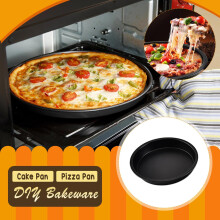 Nonstick pan Non-stick Cake Pan Pizza Pan Round PIZZA Pan DIY Household Baking Pan