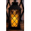 Lanterna solare retrò nera impermeabile con LED tremolante 2