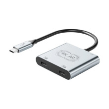 Adaptador USB-C a gafas AR duales con USB3.0 y rápido